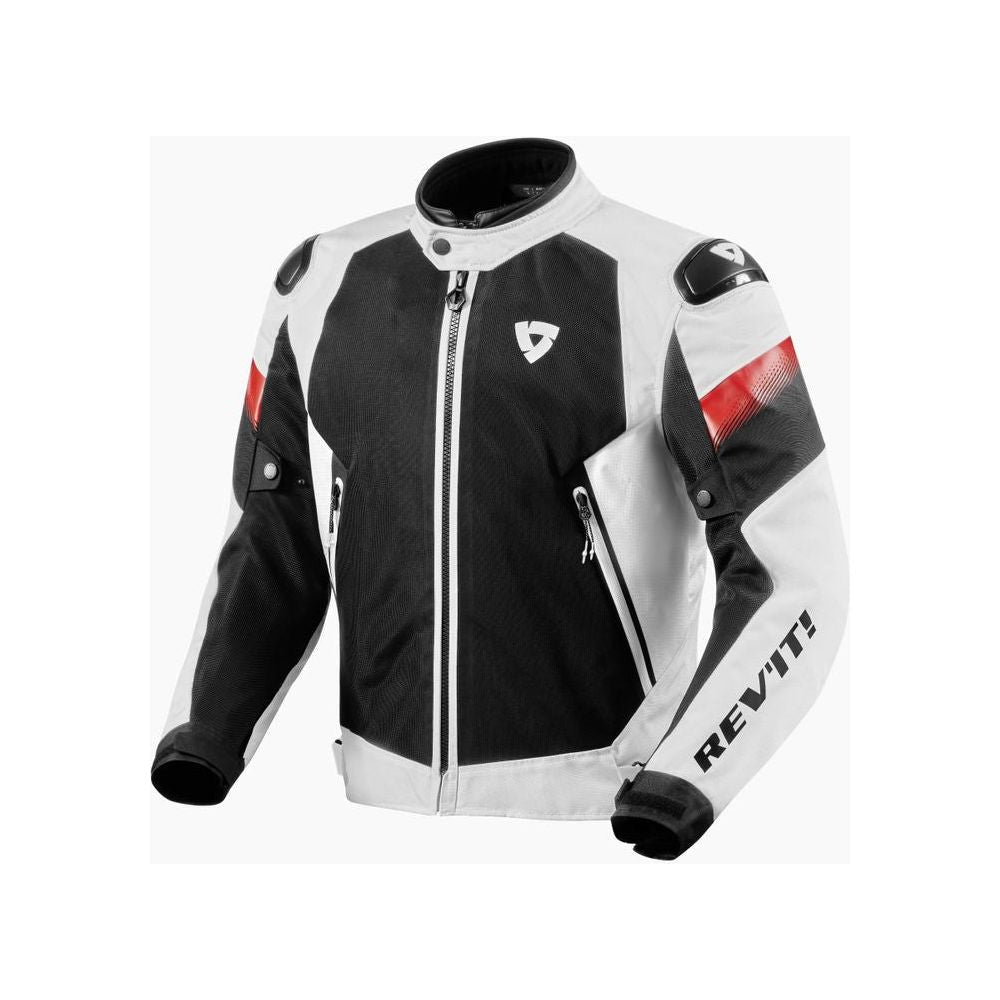 Rev'it! Control Air H2O Textile Jacket White / Black