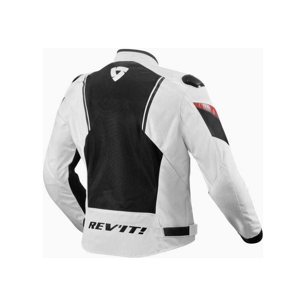 Rev'it! Control Air H2O Textile Jacket White / Black