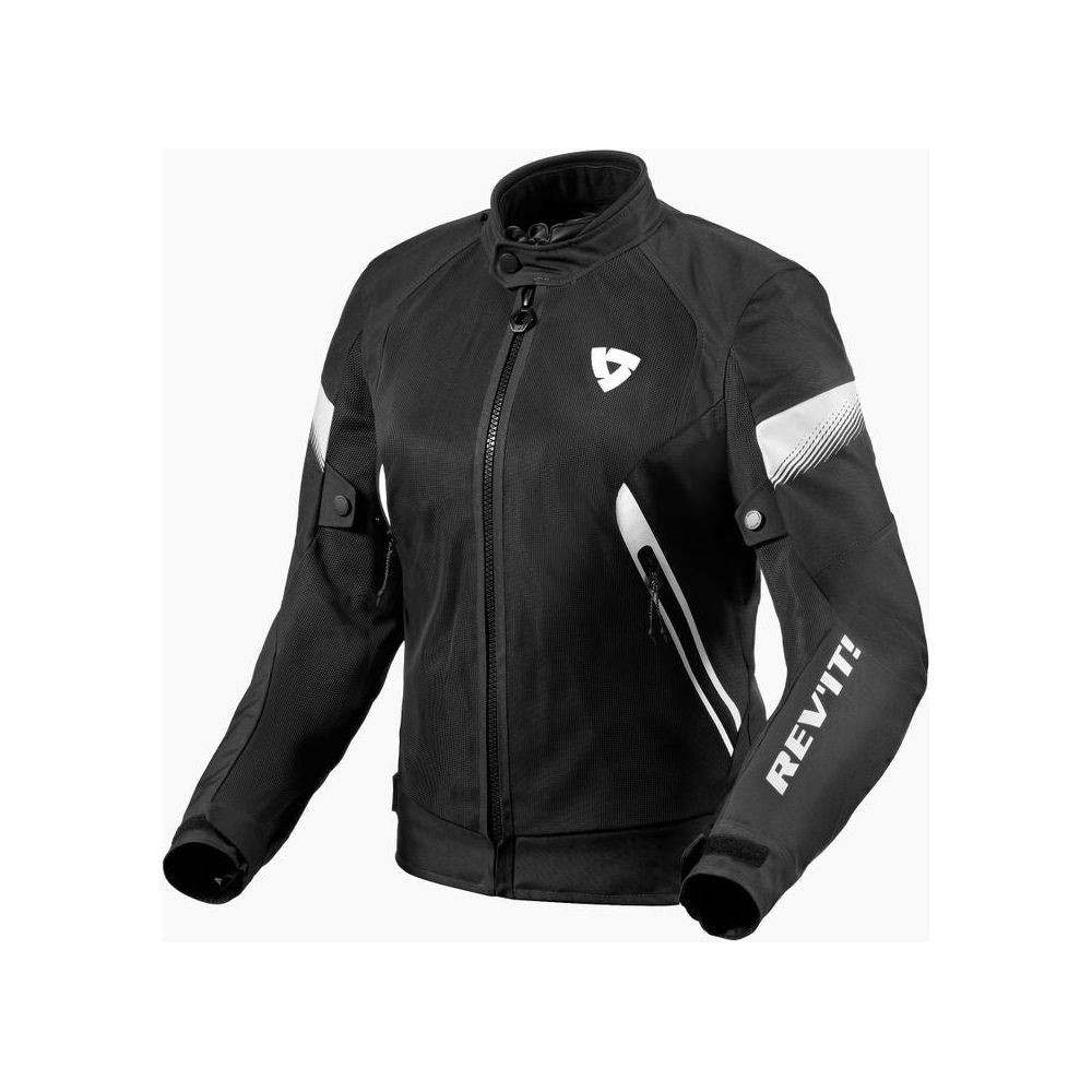 Rev'it! Control Air H2O Ladies Textile Jacket Black / White