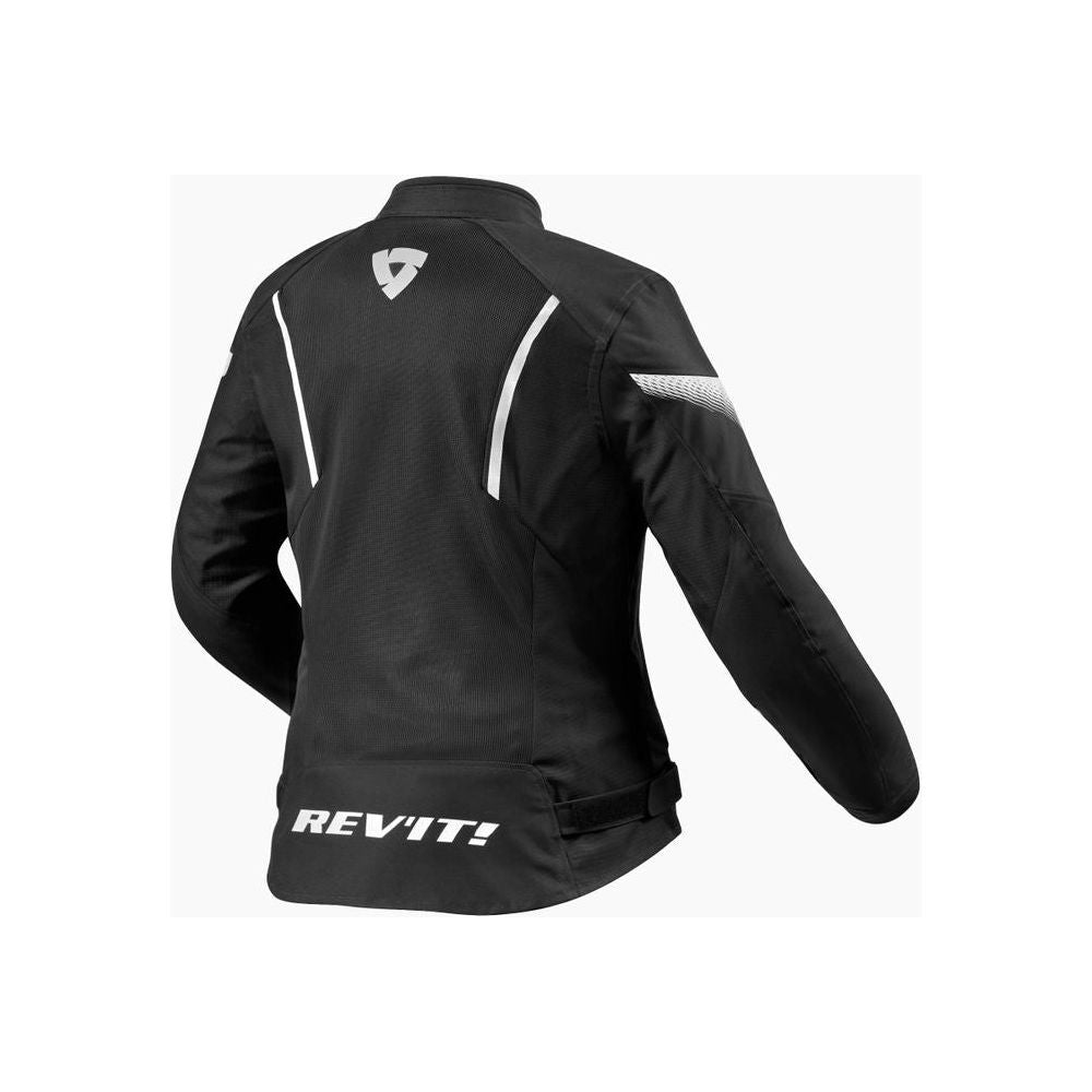 Rev'it! Control Air H2O Ladies Textile Jacket Black / White