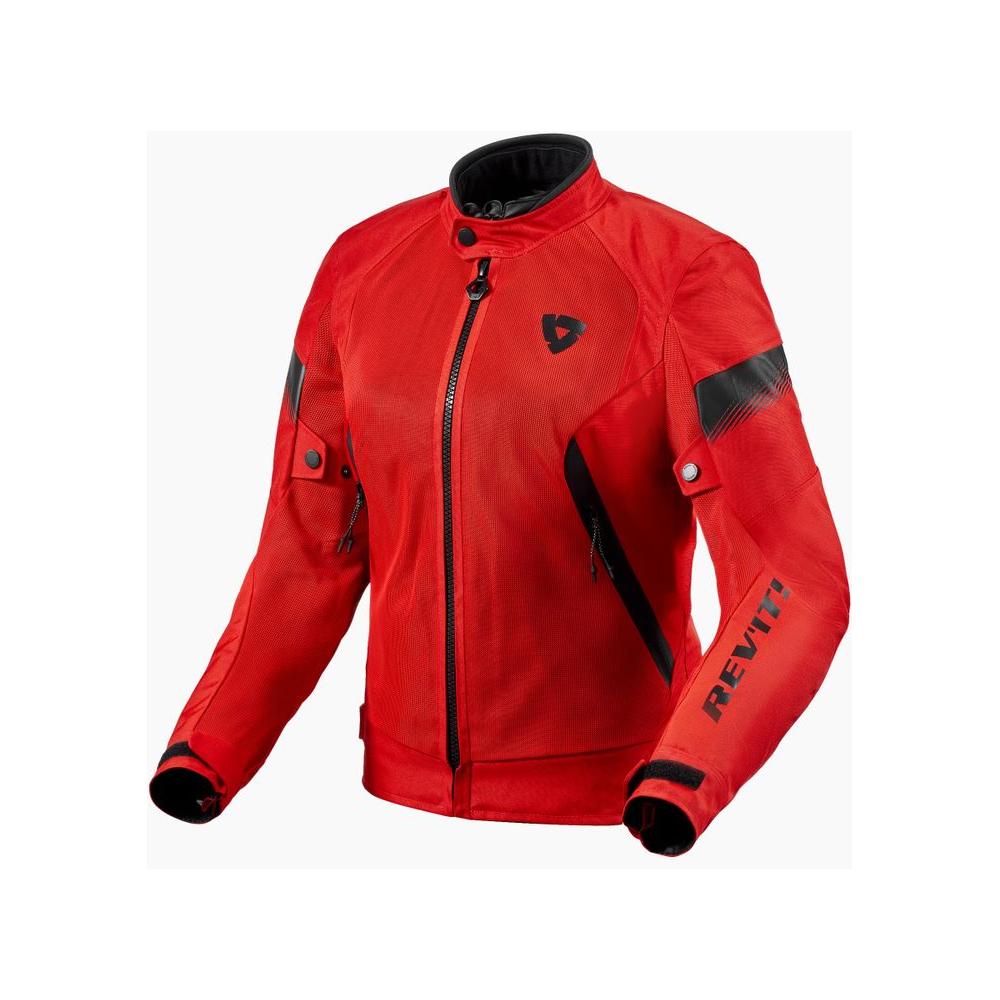 Rev'it! Control Air H2O Ladies Textile Jacket Red / Black