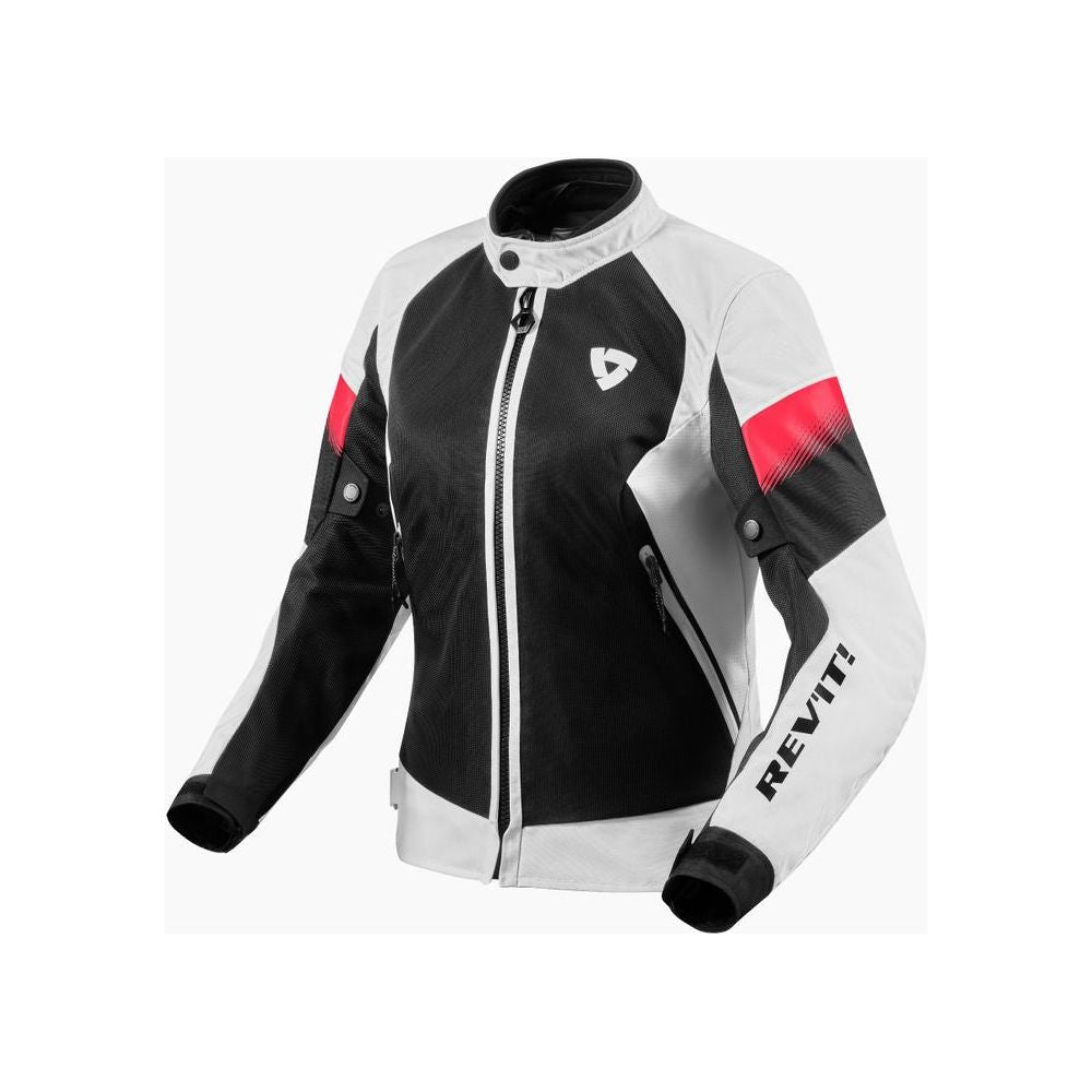 Rev'it! Control Air H2O Ladies Textile Jacket White / Black