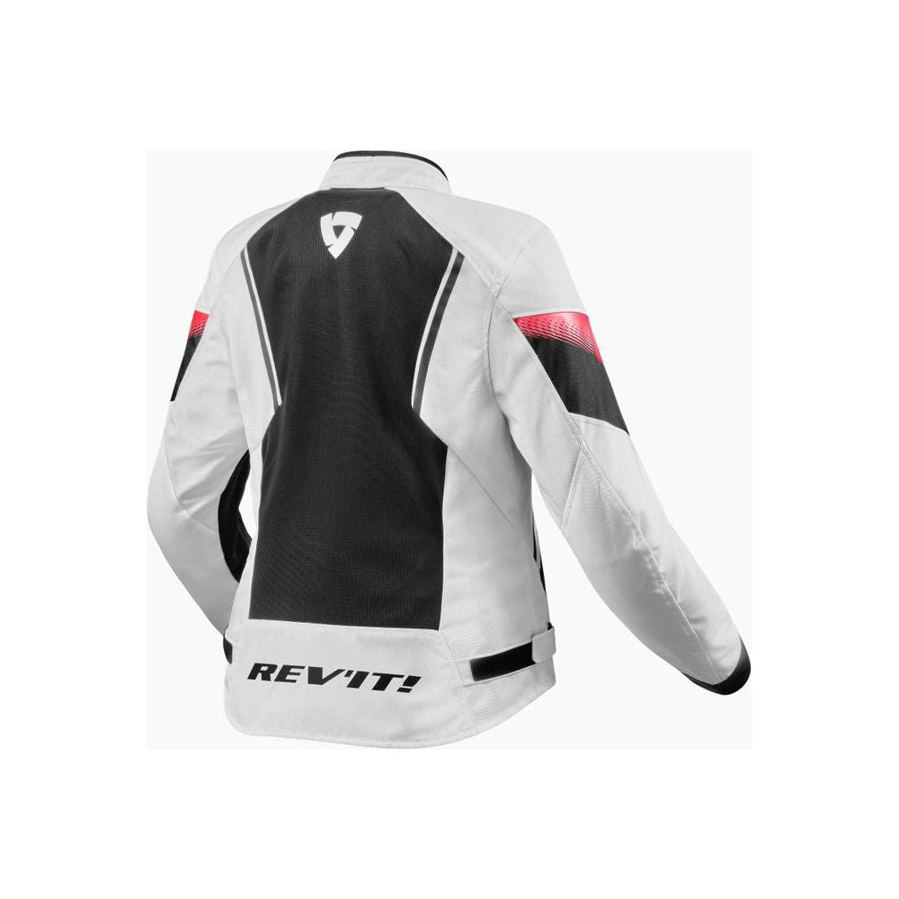 Rev'it! Control Air H2O Ladies Textile Jacket White / Black