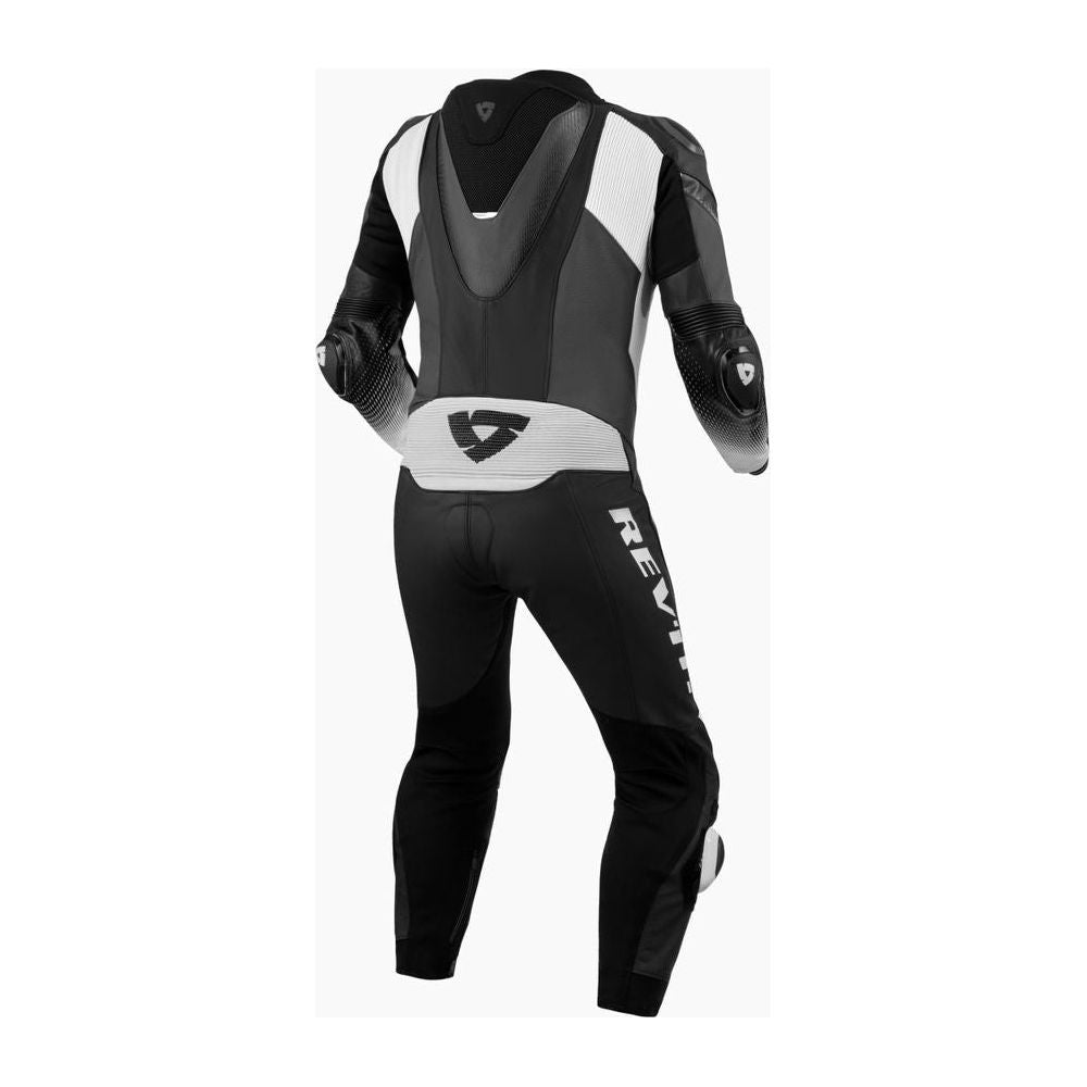 Rev'it! Control One Piece Leather Suit Black / White