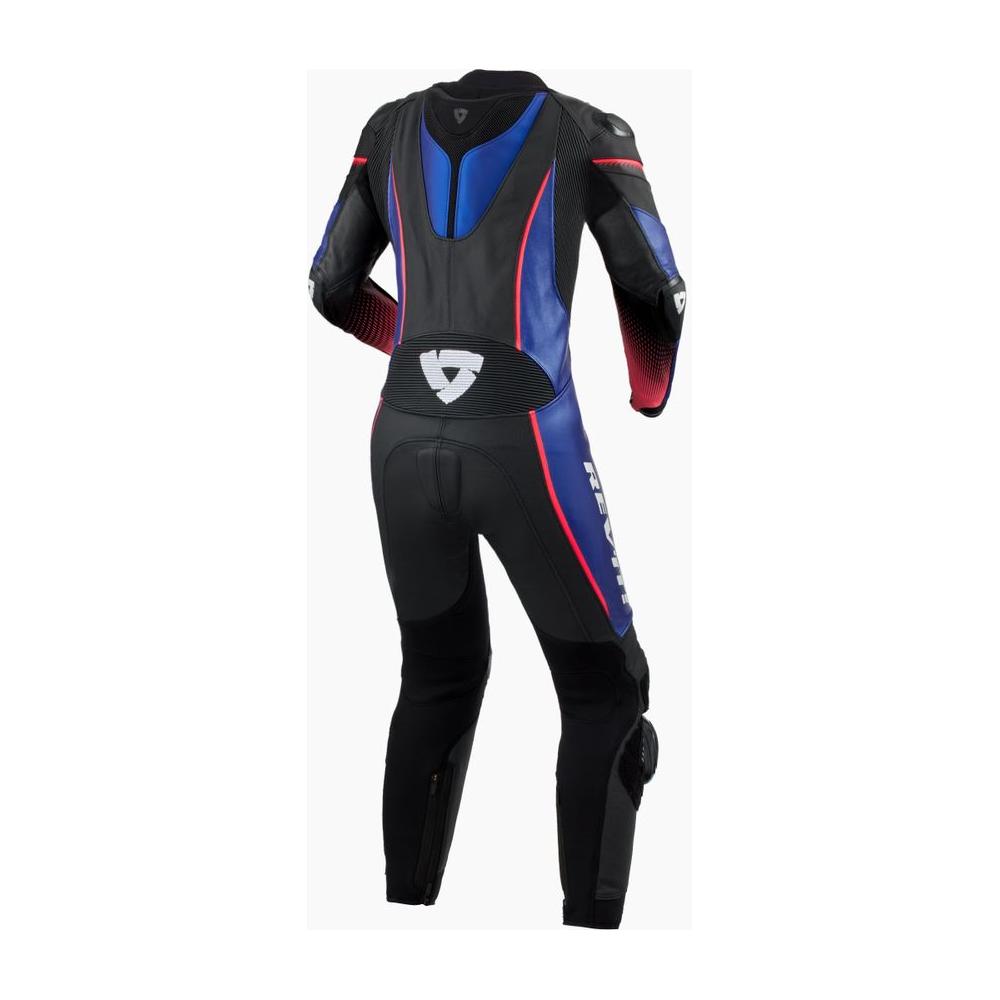 Rev'it! Xena 4 Ladies One Piece Leather Suit Black / Blue