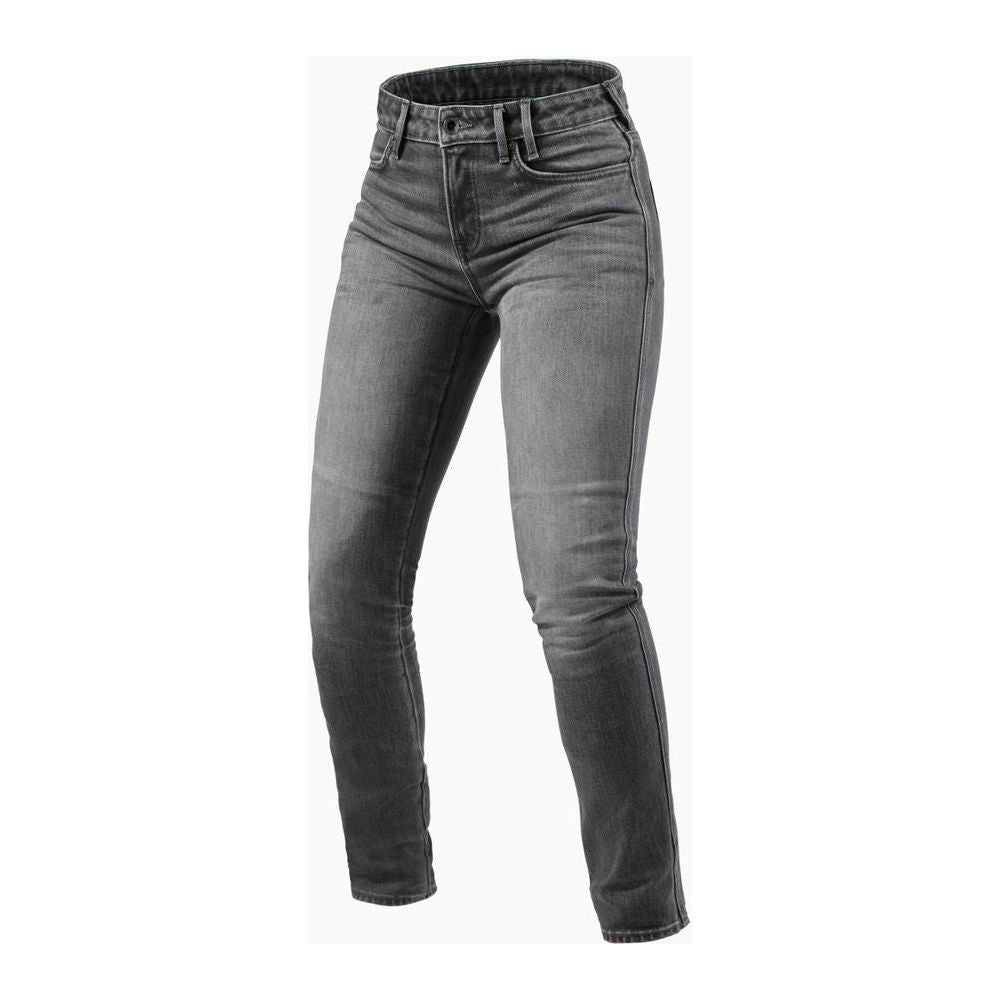 Rev'it! Shelby 2 Ladies Skinny Fit Denim Jeans Medium Grey Stone