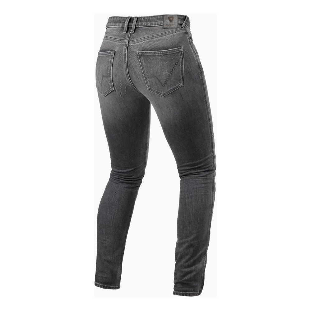 Rev'it! Shelby 2 Ladies Skinny Fit Denim Jeans Medium Grey Stone