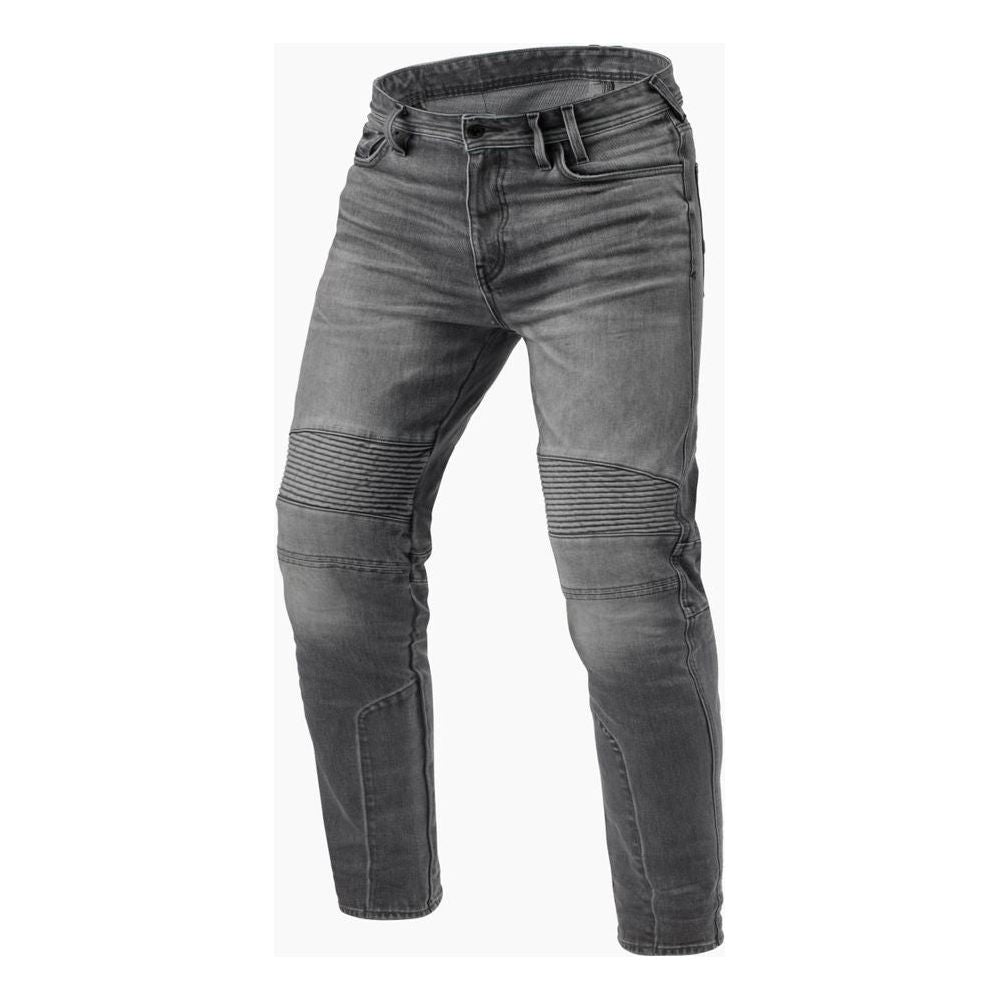 Rev'it! Moto 2 Tapered Fit Denim Jeans Medium Grey Used FREE 1 YEAR Returns, FREE UK Delivery | ThrottleChimp