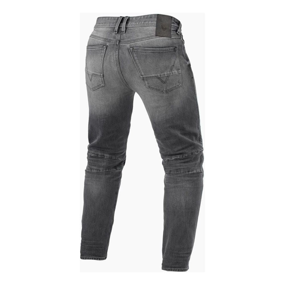 Rev'it! Moto 2 Tapered Fit Denim Jeans Medium Grey Used FREE 1 YEAR Returns, FREE UK Delivery | ThrottleChimp