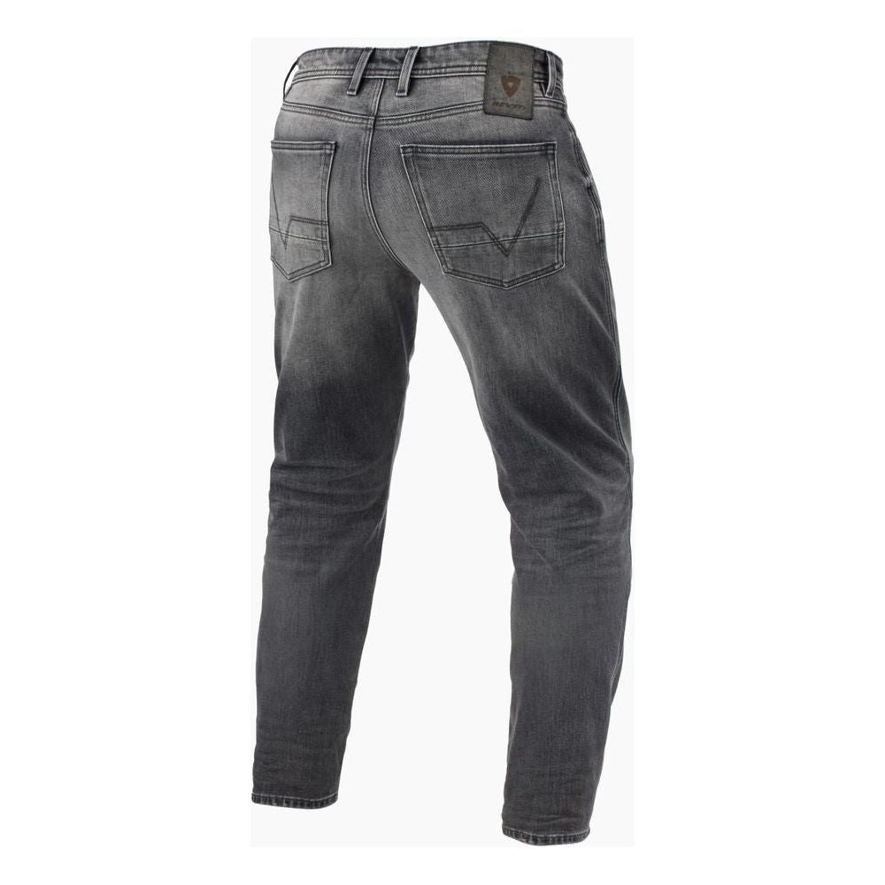 Rev'it! Ortes Tapered Fit Denim Jeans Medium Grey Used