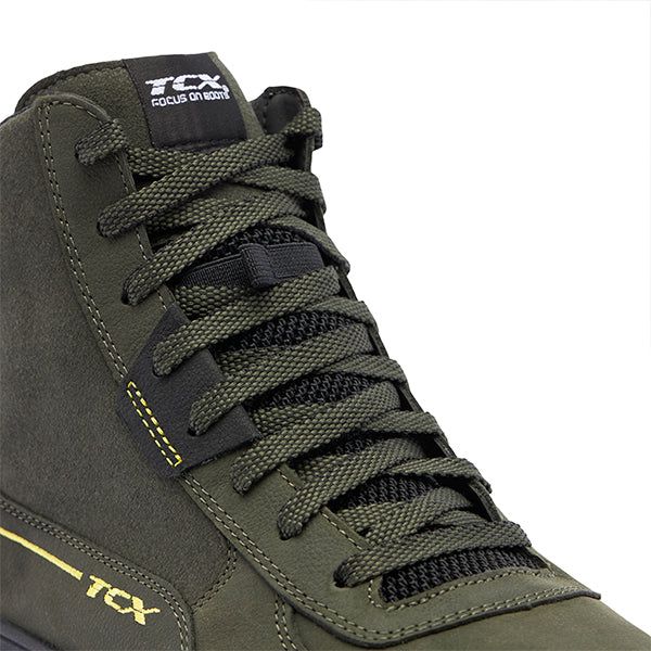 TCX Mood 2 Gore-Tex Boots Green / Black / Yellow (Image 6) - ThrottleChimp