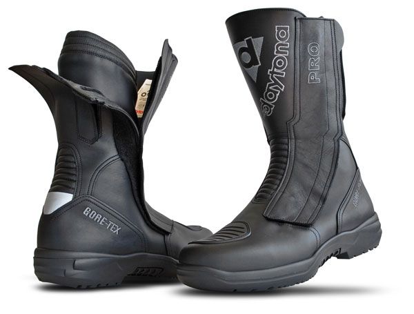 Daytona Travel Star Pro Gore-Tex Boots Black - ThrottleChimp