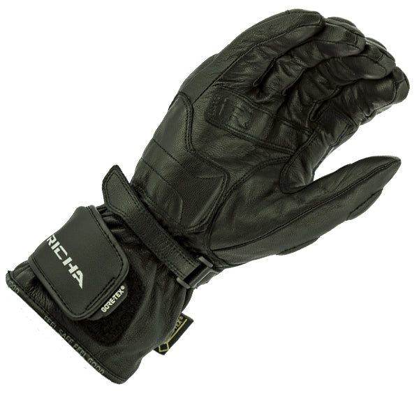 Richa Street Touring Gore-Tex Gloves Black FREE 1 YEAR Returns, FREE UK Delivery | ThrottleChimp