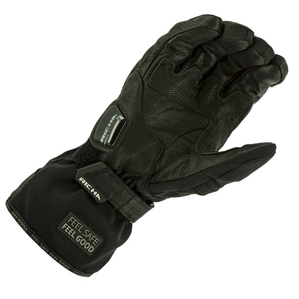 Richa Typhoon Gore-Tex Gloves Black (Image 2) - ThrottleChimp