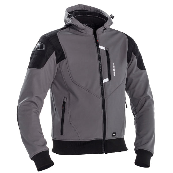 Richa Atomic Textile Jacket Grey - ThrottleChimp