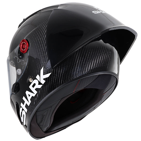 Shark Race R Pro GP FIM Full Face Helmet Carbon / Black (Image 2) - ThrottleChimp