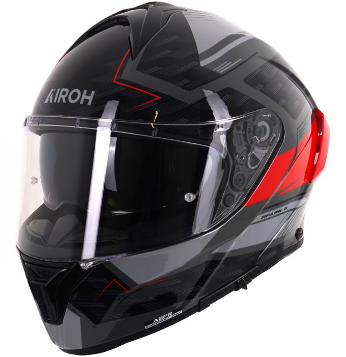 Airoh Spark 2 Full Face Helmet Zenith Gloss Red FREE 1 YEAR Returns, FREE UK Delivery | ThrottleChimp