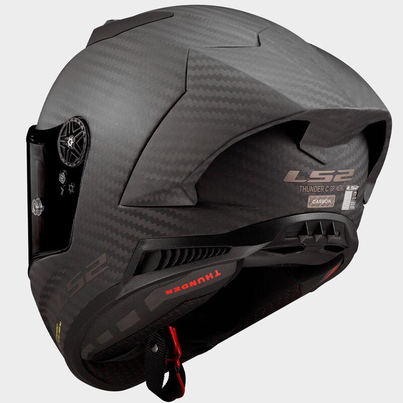 LS2 FF805 Thunder GP Aero Spoiler Full Face Helmet Matt Black