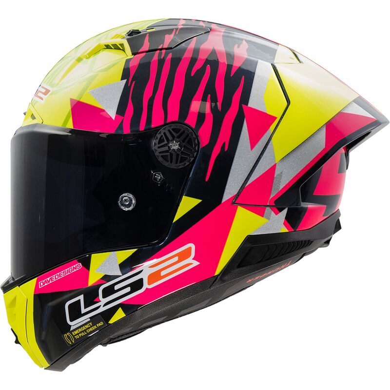 LS2 FF805 Thunder GP Aero Carbon Full Face Helmet Replica Aldeguer