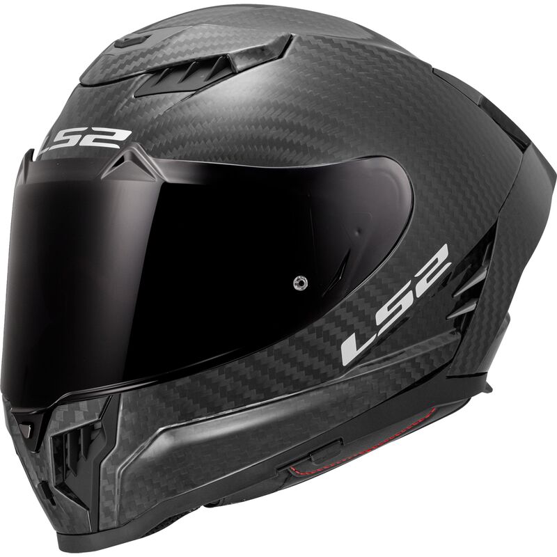 LS2 FF807 Dragon Full Face Helmet Matt Carbon FREE 1 YEAR Returns, FREE UK Delivery | ThrottleChimp