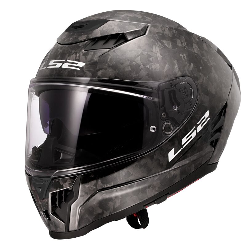 LS2 FF807 Dragon Full Face Helmet Forged Carbon FREE 1 YEAR Returns, FREE UK Delivery | ThrottleChimp