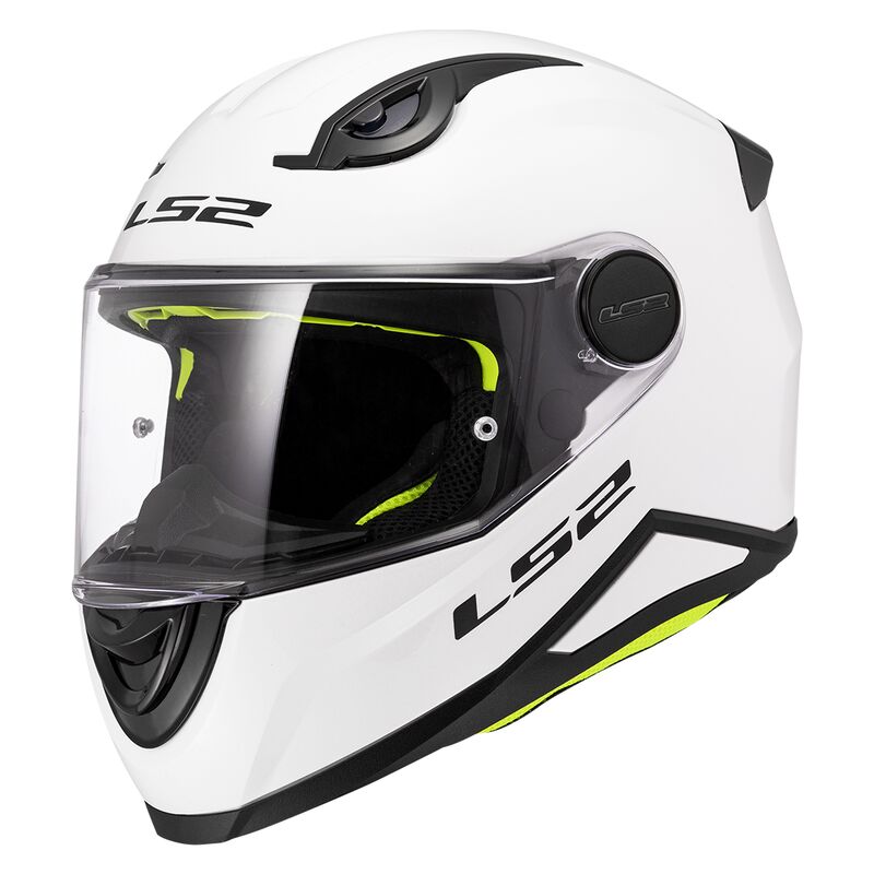 LS2 FF812 Kids Full Face Helmet Solid White