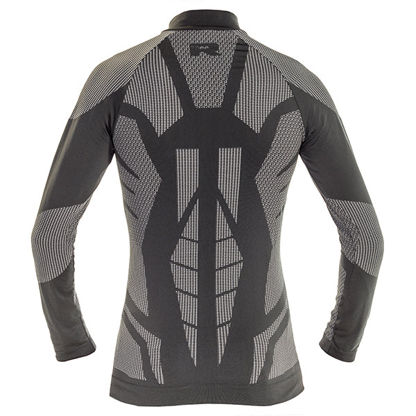 Richa All Season Long Sleeves Base Layer Top Grey (Image 2) - ThrottleChimp