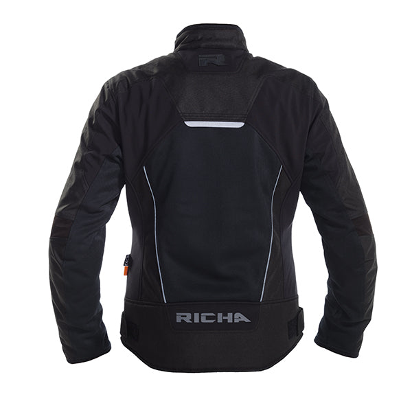 Richa Airstream X Ladies Textile Jacket Black FREE 1 YEAR Returns, FREE UK Delivery | ThrottleChimp