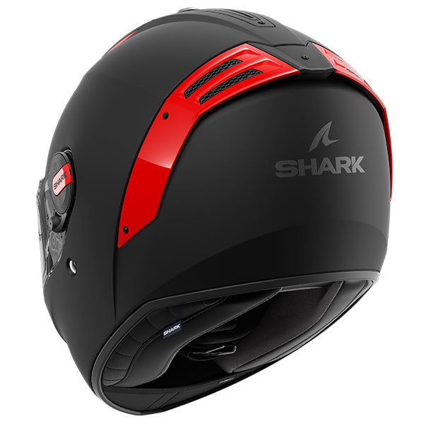 Shark Spartan RS Full Face Helmet Blank SP Matt Black / Orange (Image 3) - ThrottleChimp