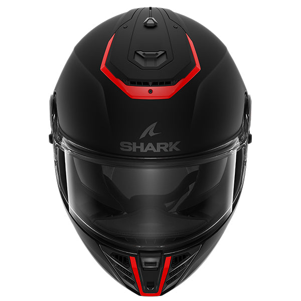 Shark Spartan RS Full Face Helmet Blank SP Matt Black / Orange (Image 2) - ThrottleChimp