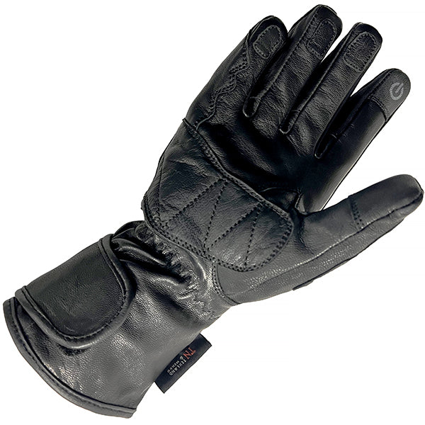 Richa Waterproof Racing Leather Gloves Black FREE 1 YEAR Returns, FREE UK Delivery | ThrottleChimp