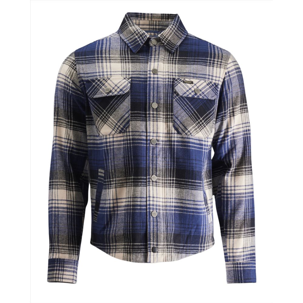 Rokker Houston Rider Shirt Navy - ThrottleChimp