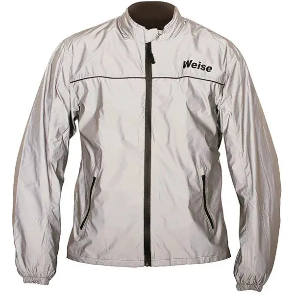 Weise Vision 2.0 Waterproof Over Jacket Silver FREE 1 YEAR Returns, FREE UK Delivery | ThrottleChimp