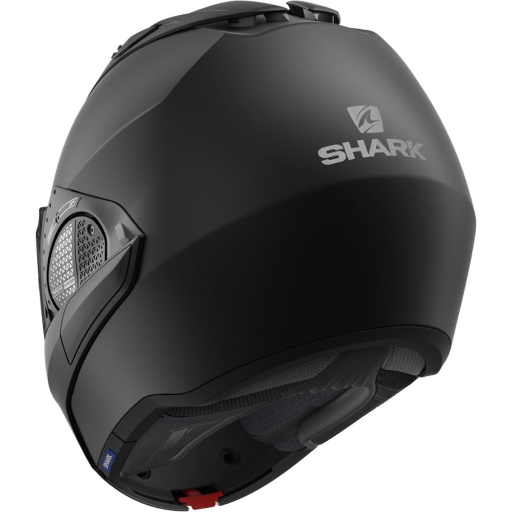 Shark Evo GT Blank Full Face Helmet Matt Black (Image 4) - ThrottleChimp