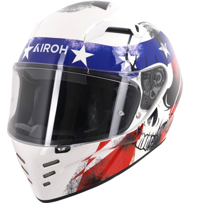 Airoh Connor Full Face Helmet Gloss Nation FREE 1 YEAR Returns, FREE UK Delivery | ThrottleChimp