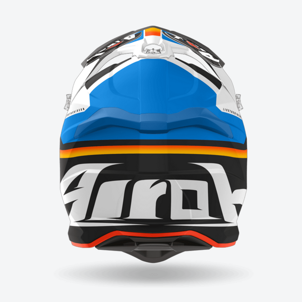 Airoh Strycker Glam 22.06 Motocross Helmet Matt Blue (Image 3) - ThrottleChimp