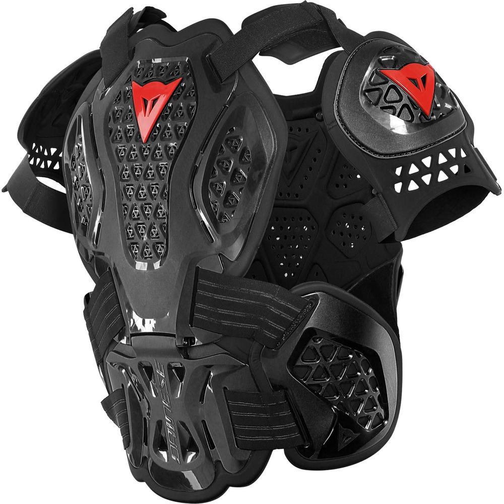 Dainese MX 2 Roost Guard Body Armour Black (Image 2) - ThrottleChimp