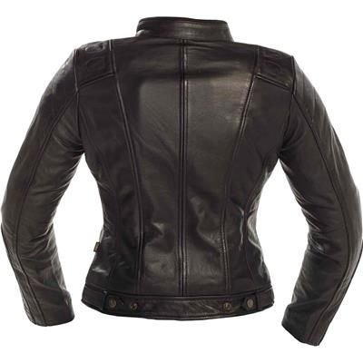 Richa Lausanne Ladies Leather Jacket Black FREE 1 YEAR Returns, FREE UK Delivery | ThrottleChimp