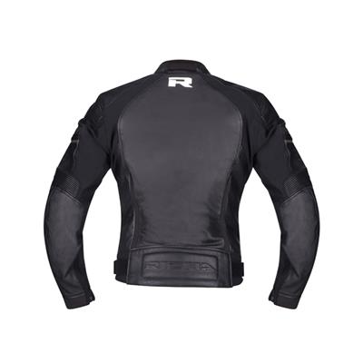 Richa Laura Ladies Leather Jacket Black (Image 3) - ThrottleChimp