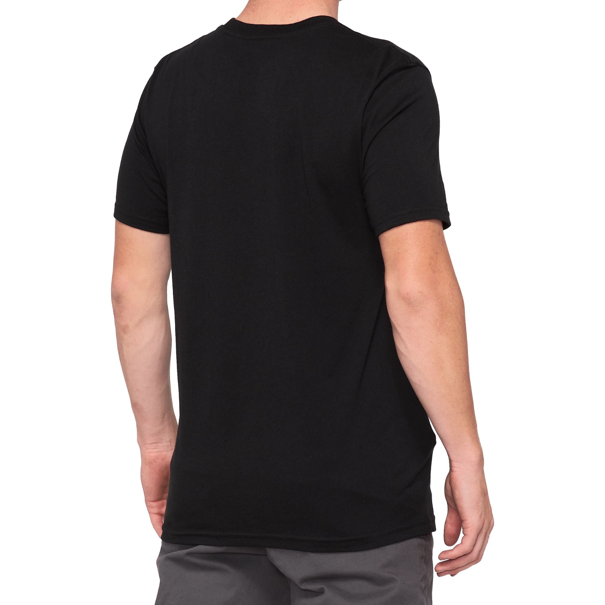 100% Classic T-Shirt Black FREE 1 YEAR Returns, FREE UK Delivery | ThrottleChimp