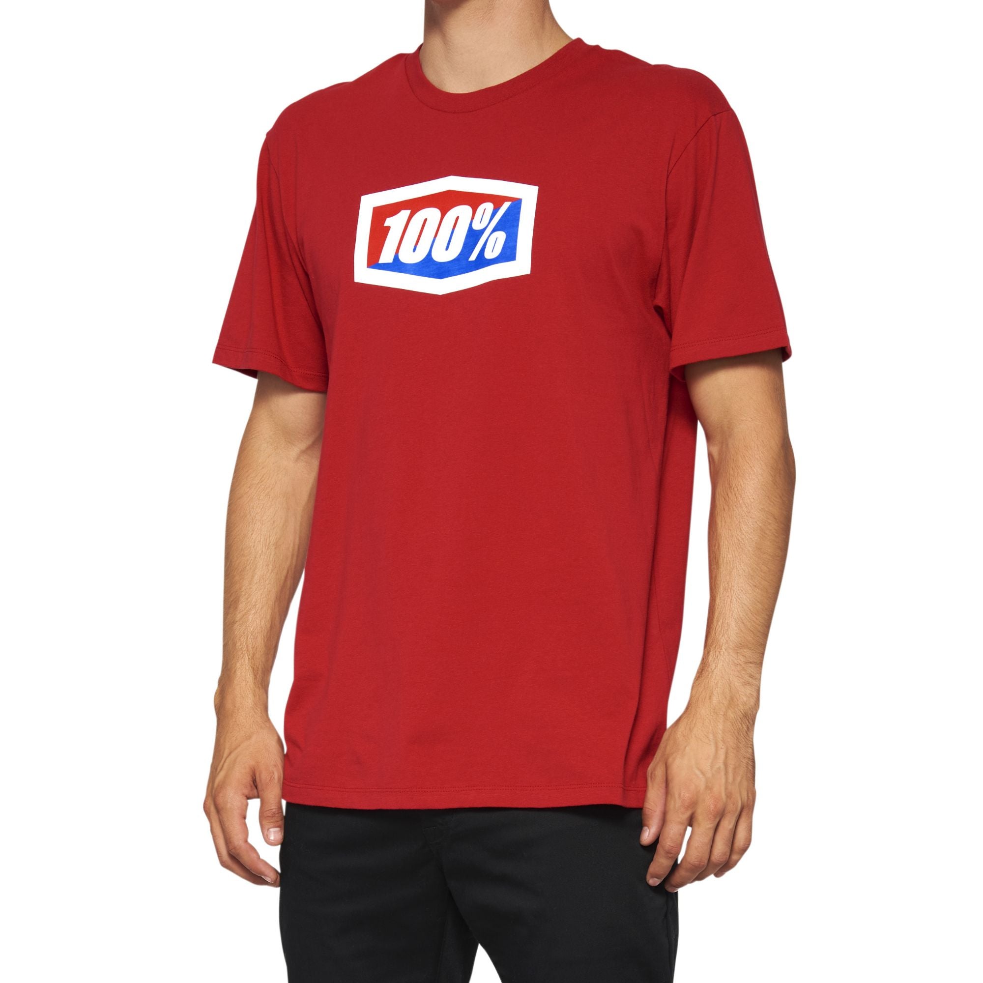 100% Official Short Sleeves T-Shirt Red FREE 1 YEAR Returns, FREE UK Delivery | ThrottleChimp