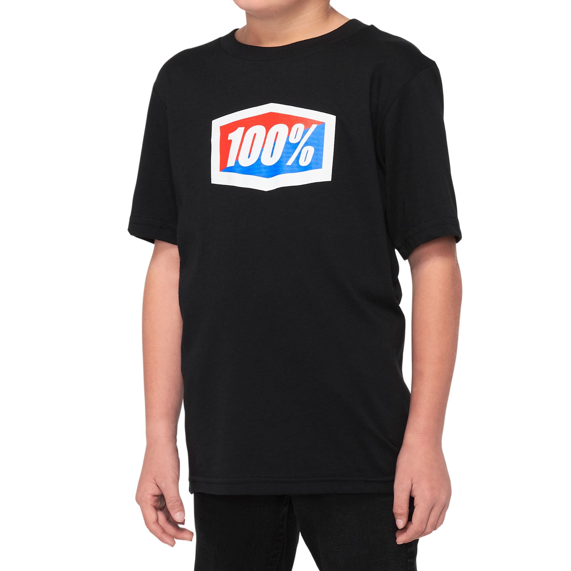 100% Official Youth Short Sleeves Tee Black FREE 1 YEAR Returns, FREE UK Delivery | ThrottleChimp