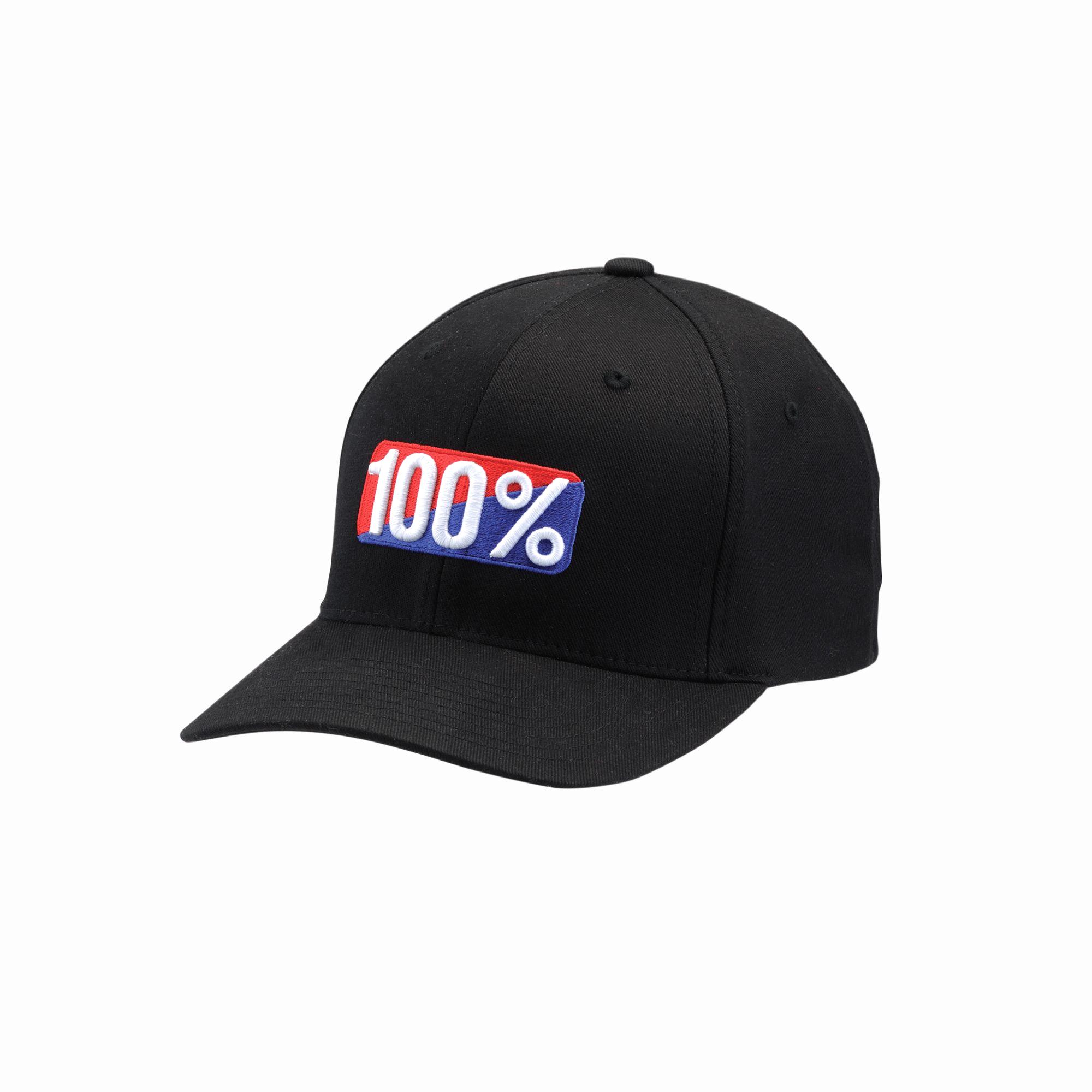 100% Classic Flexfit Hat Black FREE 1 YEAR Returns, FREE UK Delivery | ThrottleChimp