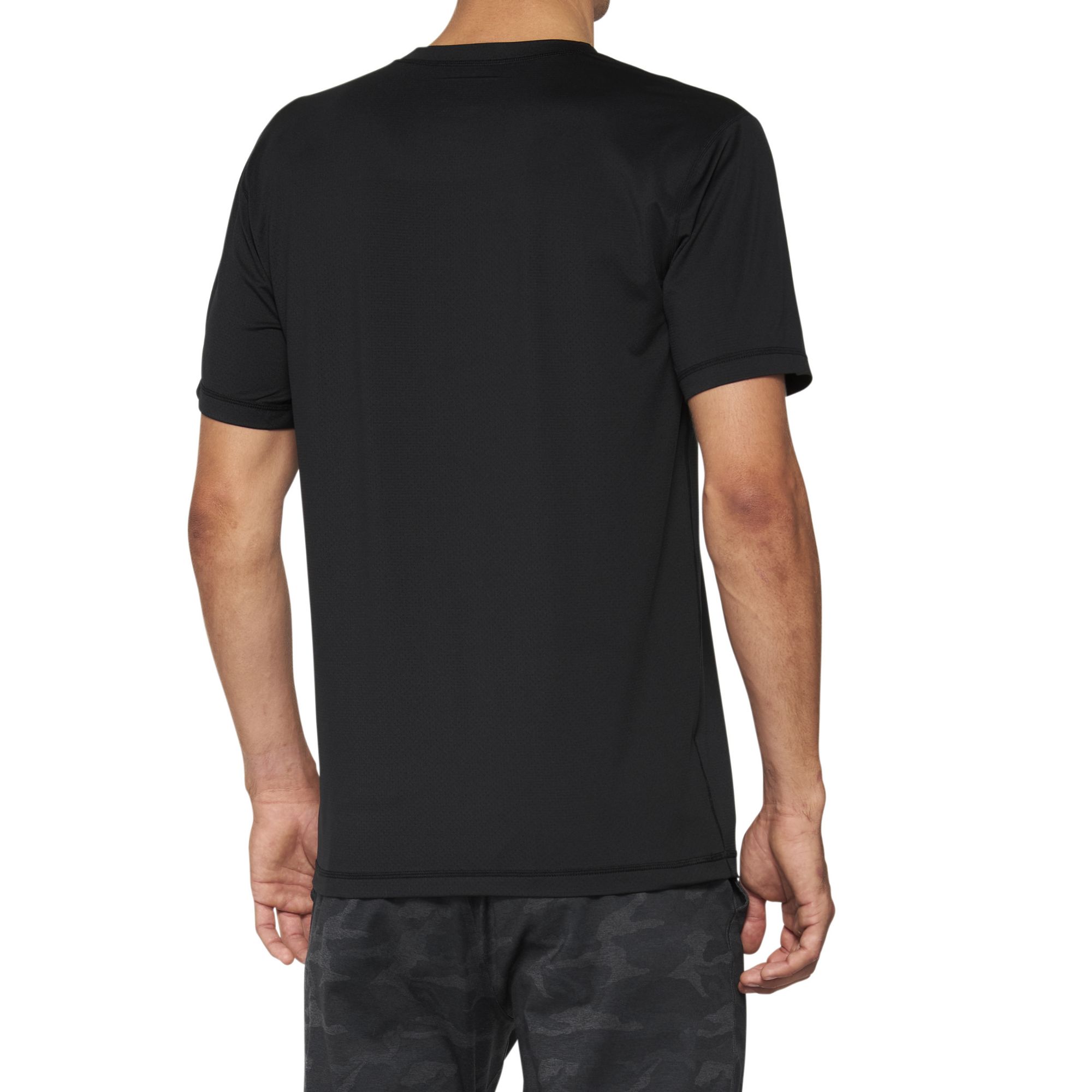 100% Mission Athletic Short Sleeves T-Shirt Black FREE 1 YEAR Returns, FREE UK Delivery | ThrottleChimp