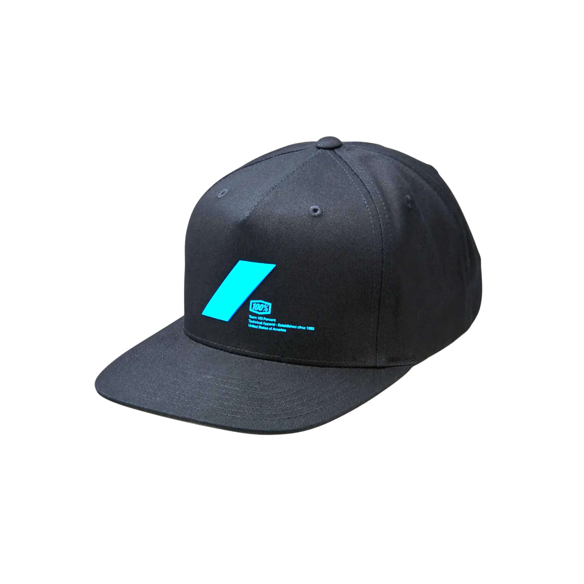 100% Forward Snapback LYP Fit Cap Black FREE 1 YEAR Returns, FREE UK Delivery | ThrottleChimp