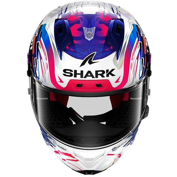 Shark Aeron-GP Full Face Helmet Replica Zarco GP DVB (Image 2) - ThrottleChimp