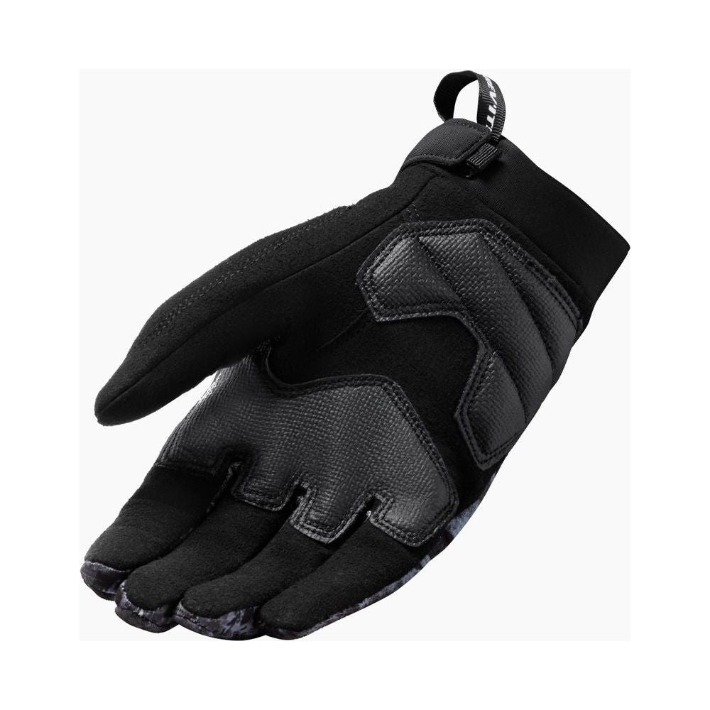 Rev'it! Continent Wind-Blocking Textile Gloves Black / Grey