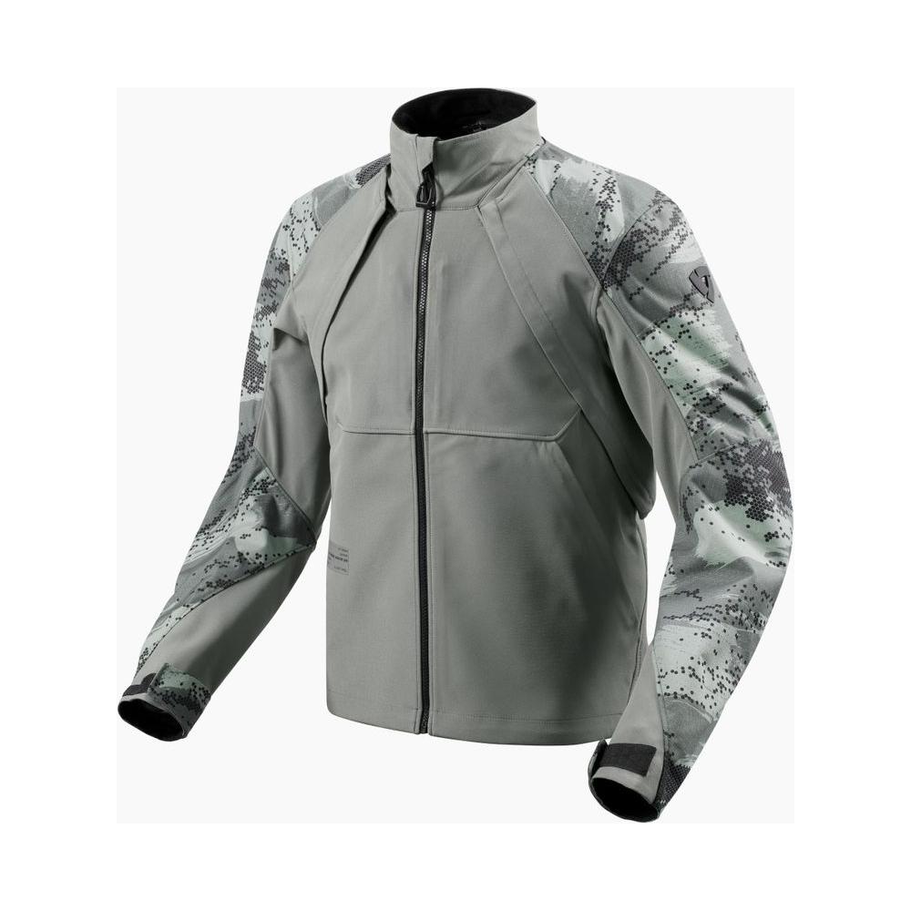 Rev'it! Continent Wind-Blocking Textile Jacket Mid Grey