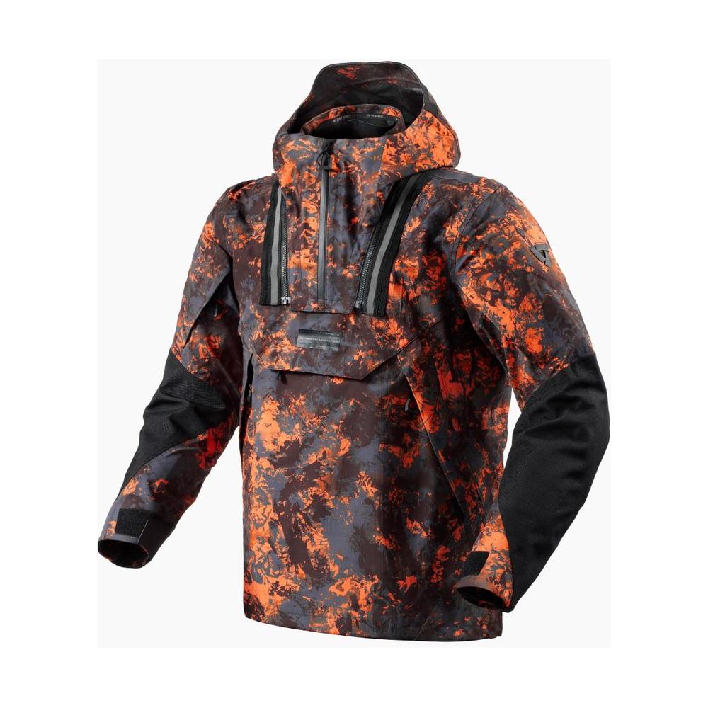 Rev'it! Blackwater 2 H2O Smock Textile Jacket Black / Orange