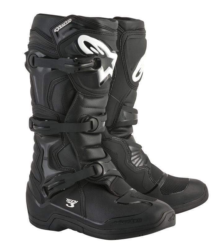 Alpinestars Tech 3 Off-Road Boots Black FREE 1 YEAR Returns, FREE UK Delivery | ThrottleChimp